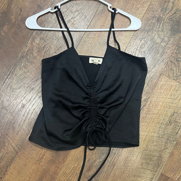 Open Edit tie front sleeveless blouse - Picture 2 of 4